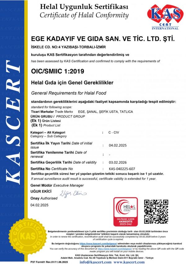 Sertifikalar